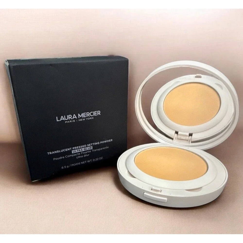 Laura Mercier Translucent Pressed Setting Powder Ultra Blur Honey  NIB